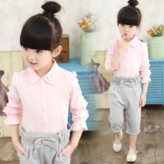 Chemise fille à manche longue - Ref 2084876 Image 11