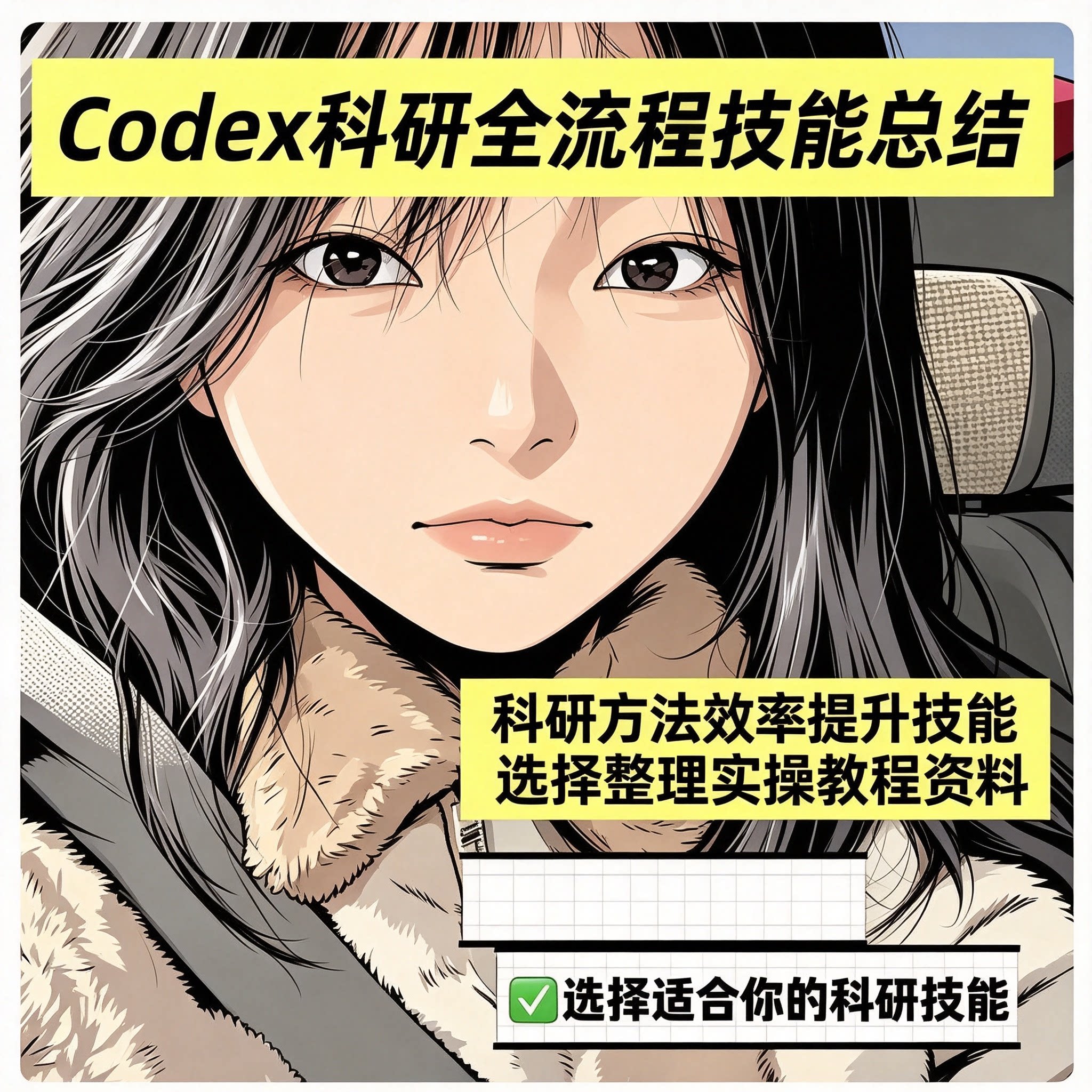 Codex 科研全流程技能总结科研方法效率提升图片