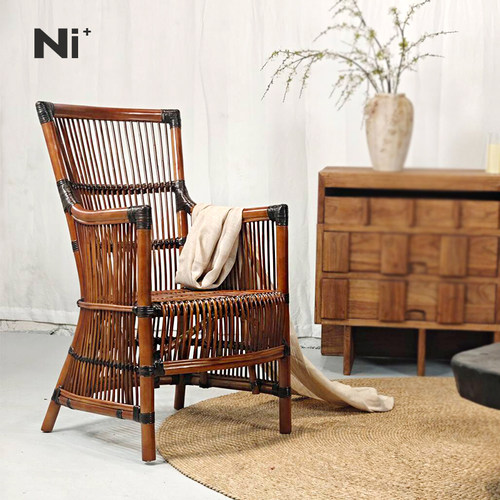 Ni+尼家阳台户外达芬奇藤椅单人