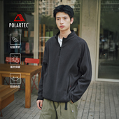 Micro RESTICK Polartec 摇粒绒抓绒立领半拉链卫衣男轻量保暖