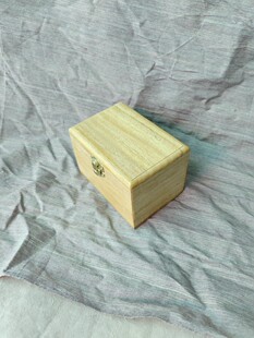 香樟木长正方形实木翻盖印章收纳盒银元古币收藏收纳木制礼盒定制