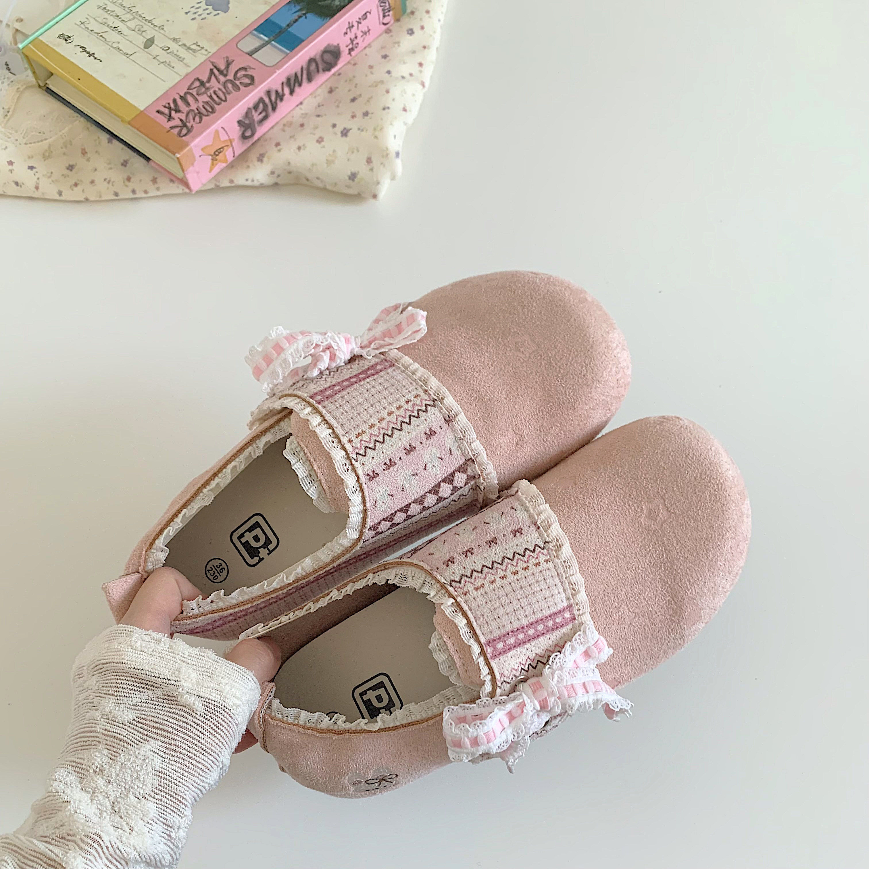 ins复古粉色全包一脚蹬勃肯鞋2026春季新款懒人百搭单鞋,女鞋,勃肯鞋/软木鞋,淘宝优惠券,粉丝福利购,淘宝优惠卷