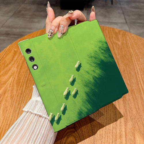 适用荣耀Vpurse手机壳Magicv2至臻版/Magicvs3/Magicvs翻盖皮套Magicv5防摔Magicvs2彩绘Magicv2创意Magicv3