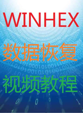 WINHEX数据恢复视频教程 SD卡U盘误删除格式化数据恢复教程高清