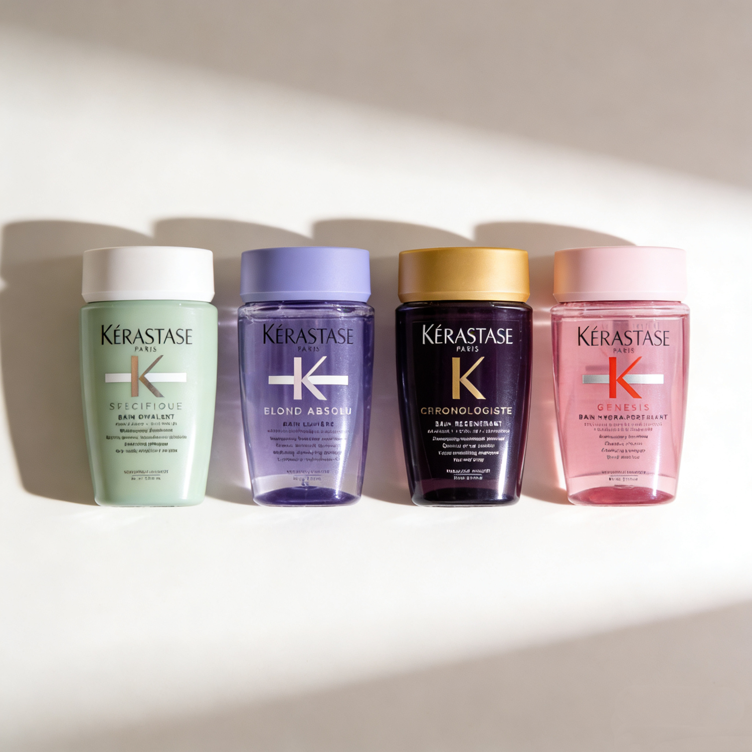 卡诗洗发水80ml小样黑钻白金元气姜双重功能洗发水中样试用旅行装