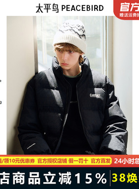 【商场同款】太平鸟男装 2024年冬季面包服羽绒服B2ACE4517