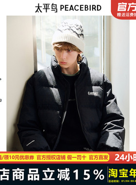 【商场同款】太平鸟男装 2024年冬季面包服羽绒服B2ACE4517