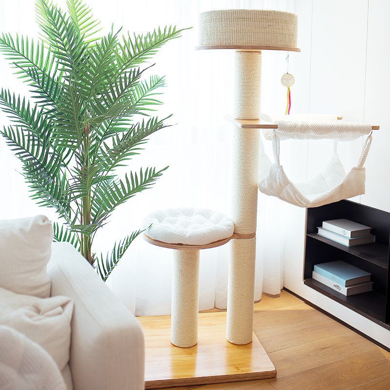 Catsle猫爬架剑麻抓柱四季跳台