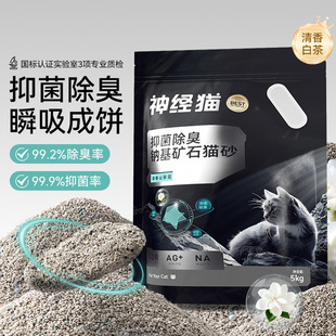 猫咪除臭10斤DR纳米除臭钠基矿石狗砂混合沙尘结团膨润土猫砂