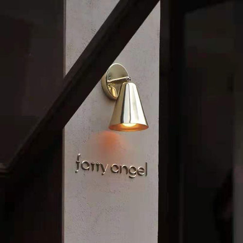 全铜小壁灯店铺床头北欧日式复古