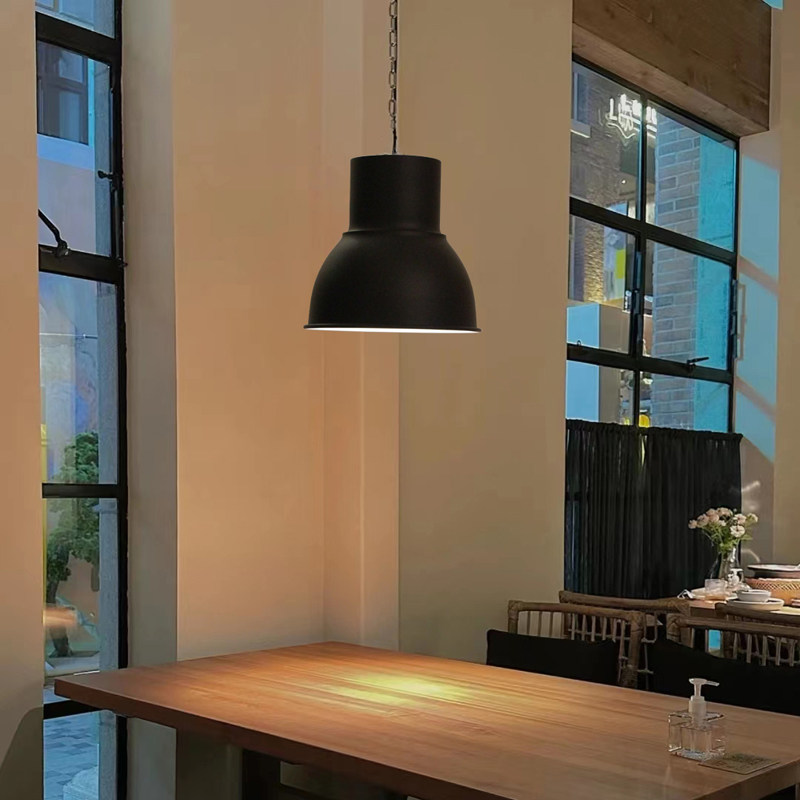 北欧简约现代餐厅灯厨房饭厅吧台酒吧吊灯美式复古工业风日式黑色