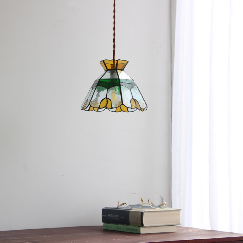 蒂凡尼手工玻璃吊灯餐厅厨房吧台过道阳台咖啡店日式复古北欧简约