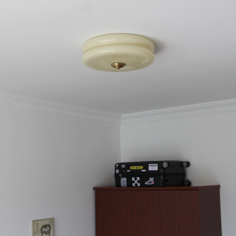 LED日式复古卧室阳台门厅吸顶灯