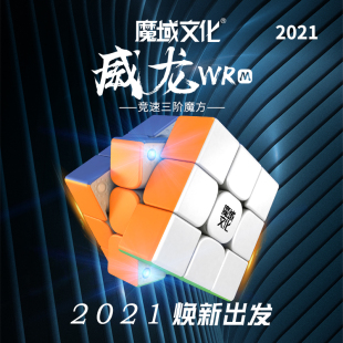 魔域威龙wrm2021魔方玩具益智三阶磁力专业比赛专用儿童套装 全套