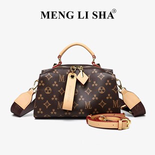 梦丽莎2026新款时尚百搭单肩斜挎包女高级感小众设计手提包包