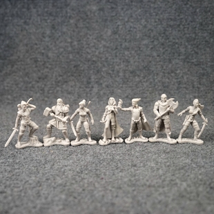 EB2桌游冰与火模型公仔摆件棋子coolminiornot白模