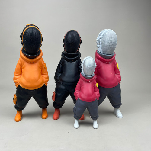 击剑公仔磁吸摆件潮玩瑕疵品