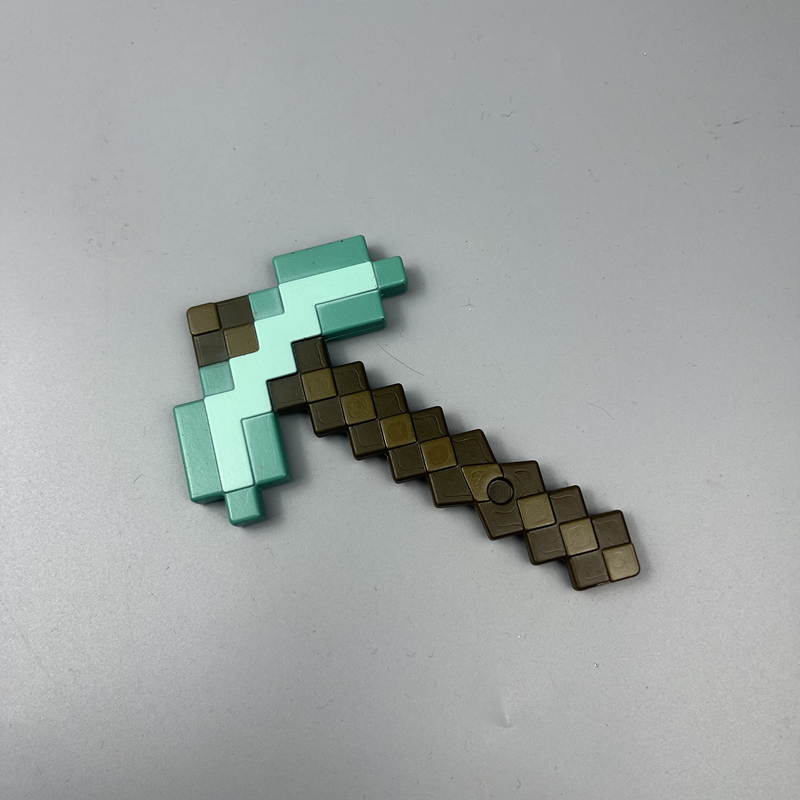 我的世界游戏周边迷你钻石镐模型