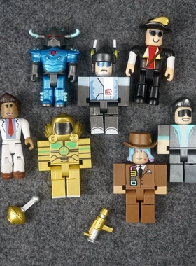 D0散货roblox拼插玩具人偶积木公仔虚拟世界游戏周边