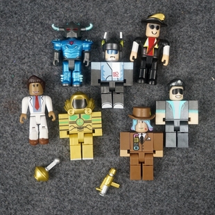 D0散货roblox拼插玩具人偶积木公仔虚拟世界游戏周边