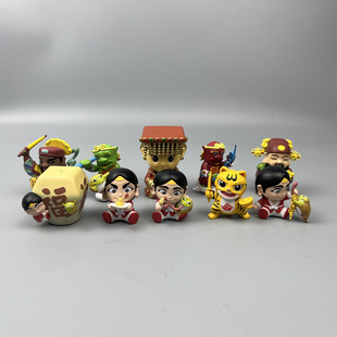 妈祖娘娘国风手办盲盒传统人物卡通摆件