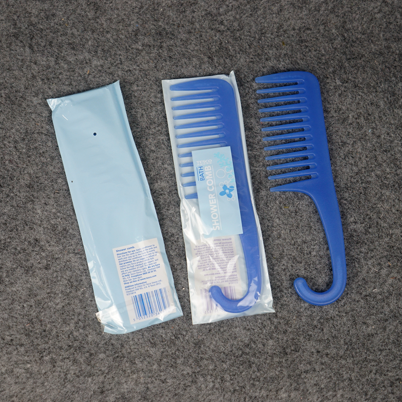 外单宽齿浴梳干湿两用不打结挂钩