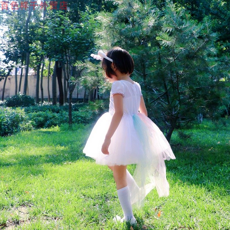 儿童表演服独角兽公主裙蓬蓬裙多层网纱公主裙万圣节装扮,童装/婴儿装/亲子装,儿童演出服,淘宝优惠券,粉丝福利购,淘宝优惠卷