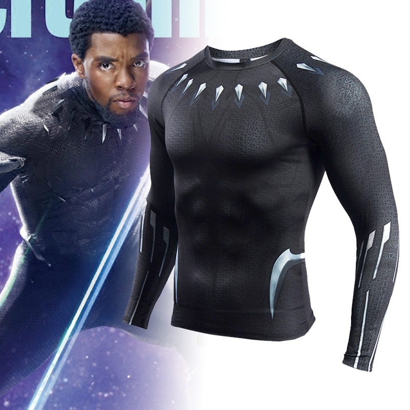 cos电影速干紧身衣长袖t恤