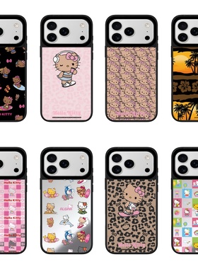 CASE联名夏威夷Hellokitty凯蒂猫适用iPhone17ProMax壳苹果16Pro 15 14 13 12磁吸MagSafe保护套华强北C家