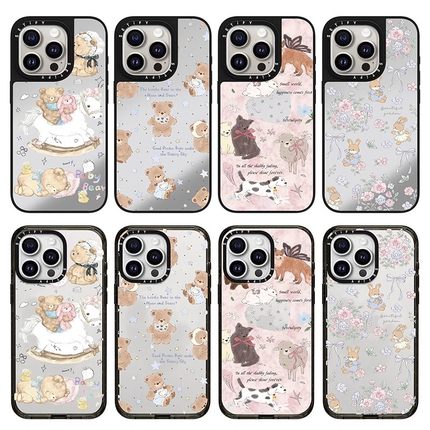 CASE联名动物乐园小熊适用iPhone17ProMax壳苹果16Pro 15plus 14 13 12磁吸MagSafe保护套华强北C家