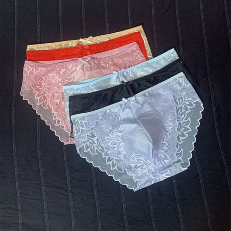 爆款清爽风性感诱惑蕾丝花边男款