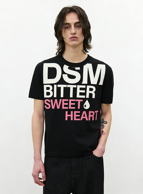 新款美式街头风排版字母印花短袖索罗娜凉感修身正肩短款T恤男女