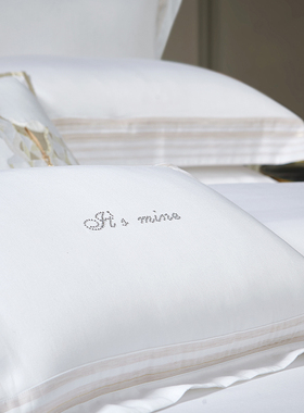 寐MINE官网同款2021专柜正品意大利进口埃及长绒棉四件套假日悉尼