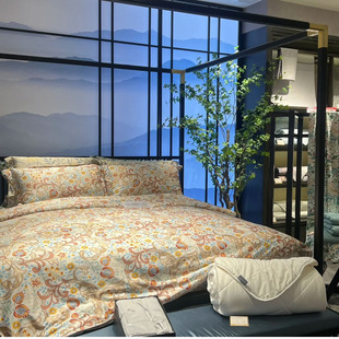 寐MINE海外代理英国Morris纯棉四件套沐光全棉被套床单英伦风正品