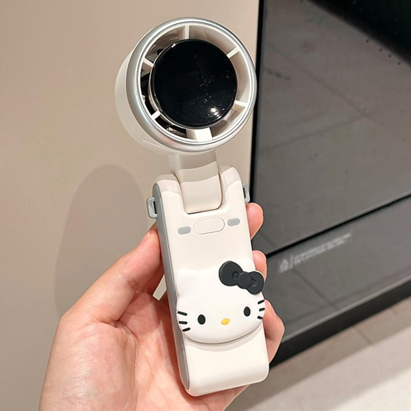 可爱手持小风扇涡轮便携式随身KT学生小型迷你可充电手拿电风扇