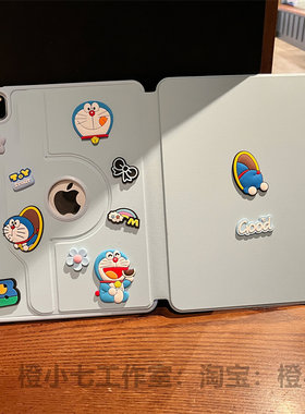 2025新款ipad11代保护套带笔槽air7保护壳6透明360旋转5Pro适用苹果11寸平板电脑ipad10亚克力2021防弯10.2寸