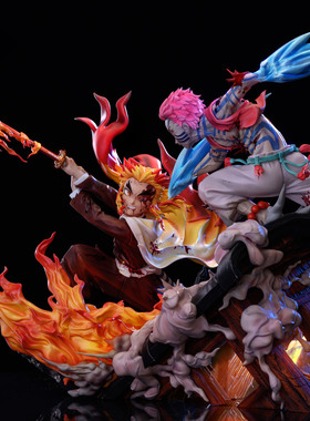 瘾君子 鹅厂Goose Factry 炎柱 猗窝座上弦之三 鬼灭之刃GK雕像