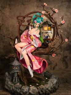 瘾君子 creation 海贼王女神 小紫 光月日和 限量gk手办雕像