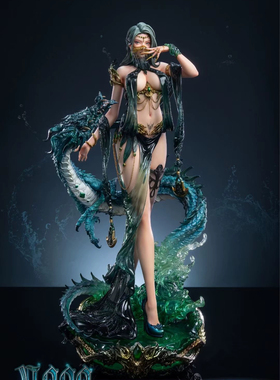 瘾君子 pj 否极 AmerFort 精灵第六弹 娜迦 NAGA 限量手办雕像