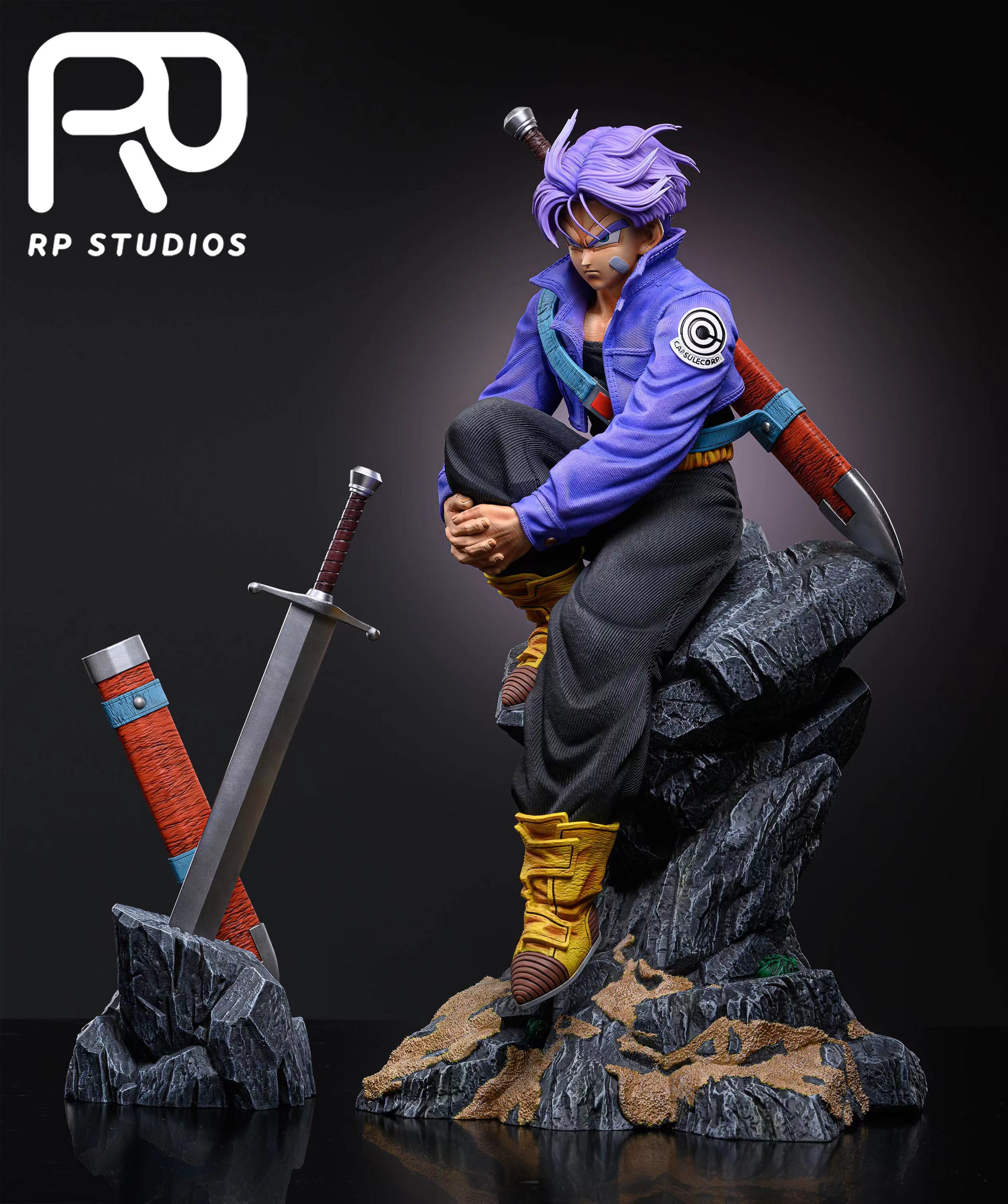 瘾君子 rp 名场景 最后的战士 特兰克斯 七龙珠gk限量手办雕像