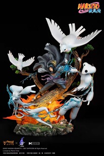 瘾君子 皮乐中国X云顶摘星 正版授权 宇智波 佐助 火影忍者 雕像