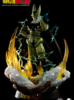 开天七龙珠Z沙鲁雕像