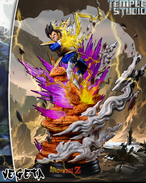 瘾君子 圣殿 天地波 贝吉塔 对波 七龙珠 gk模型限量手办雕像