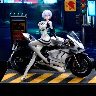 瘾君子 Kol工作室 eva 福音战士 机车 绫波丽 限量gk手办雕像模型