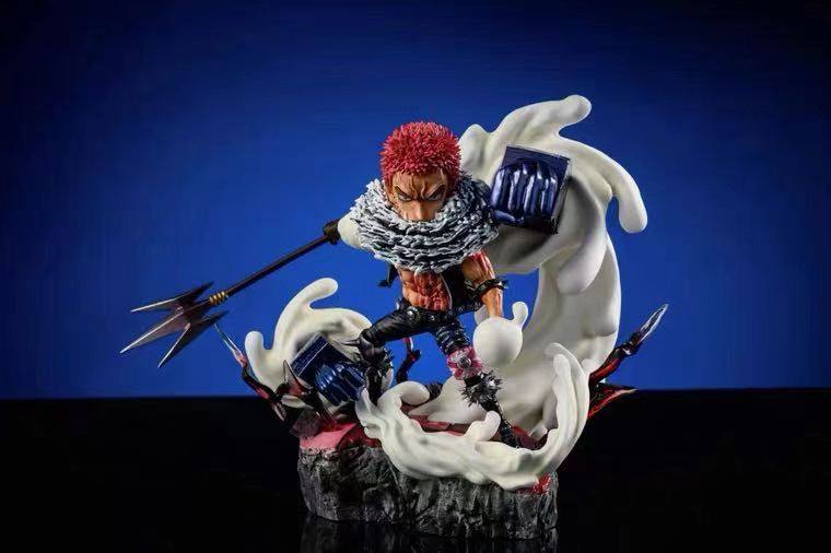 瘾君子 g5 大妈海贼团 卡二 卡塔库栗 海贼王 限量gk手办雕像