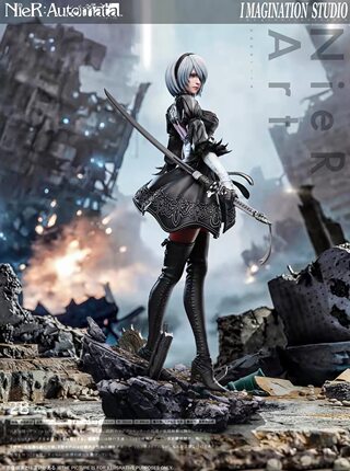 瘾君子 Imagination YY工作室 尼尔 机械纪元 2B 手办模型gk雕像