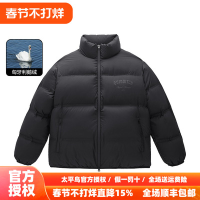 【哈利波特联名】太平鸟男装2025年秋季新款立领羽绒服B1ACD4426