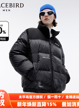 【商场同款】太平鸟男装 2025年秋季新款羽绒服外套男士B2ACD4408