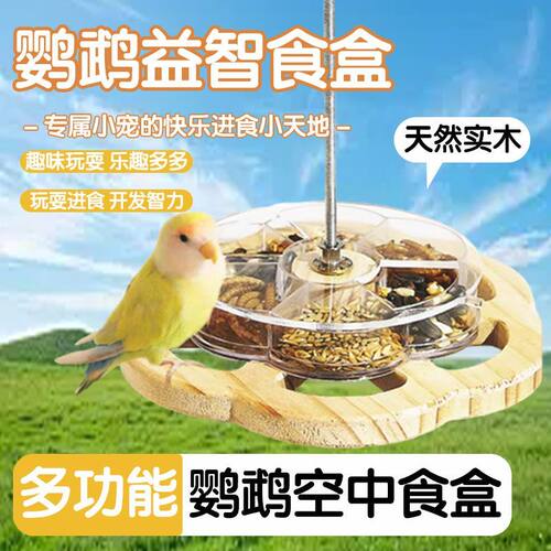 鹦鹉益智食盒觅食解闷喂