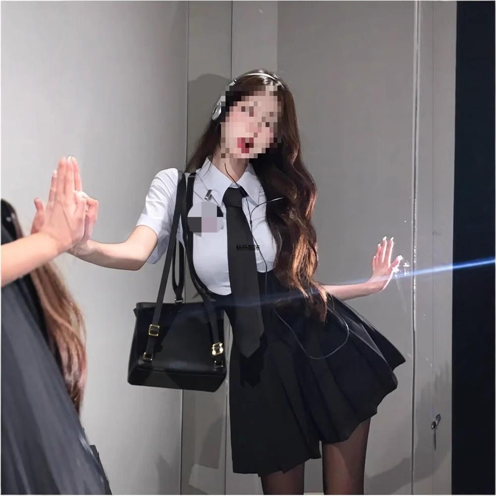 学院风jk制服套装女夏季甜